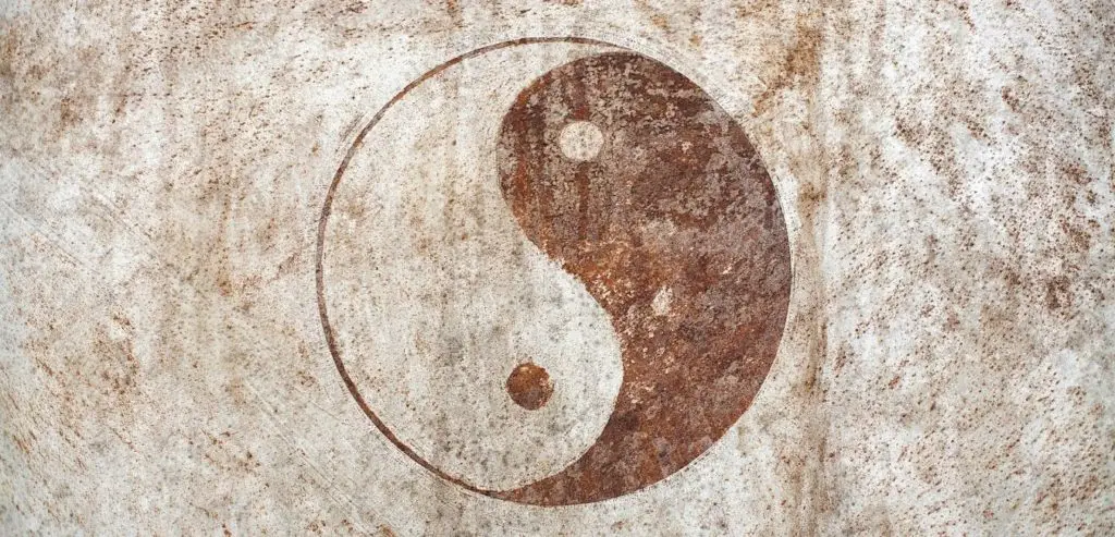 yin en yang - visuele identiteit vroeger al