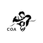 Logo klant COA zwart wit
